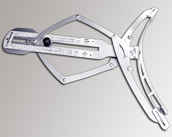Cat # ORG-3600 Radius Gauge With Varible Arc
