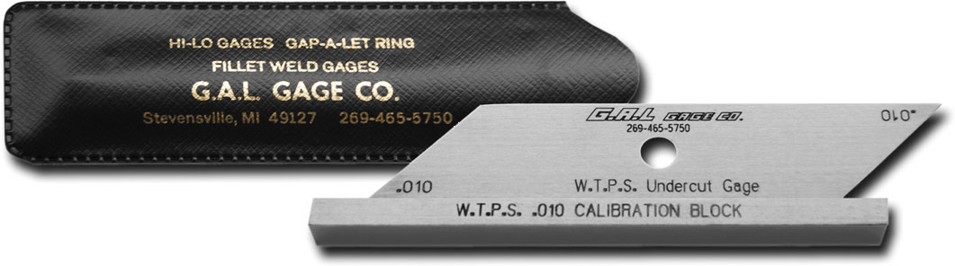 WTPS Gauge - Precision made from stainless steel. All markings and dimensions are laser engraved for ease and clarity when reading.